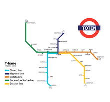 Last inn bildet i Galleri-visningsprogrammet, T-bane Toten
