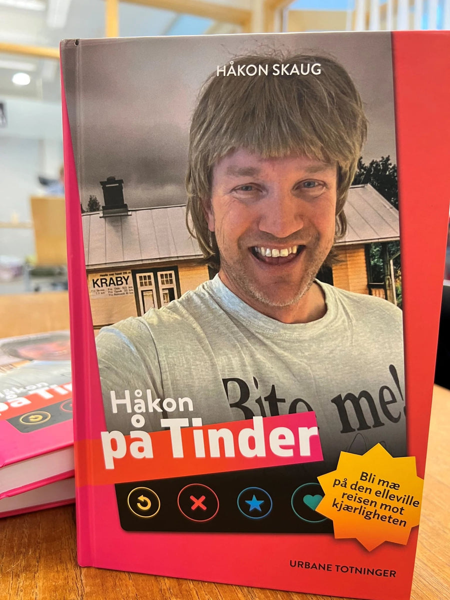 Bokcover av Håkon på Tinder